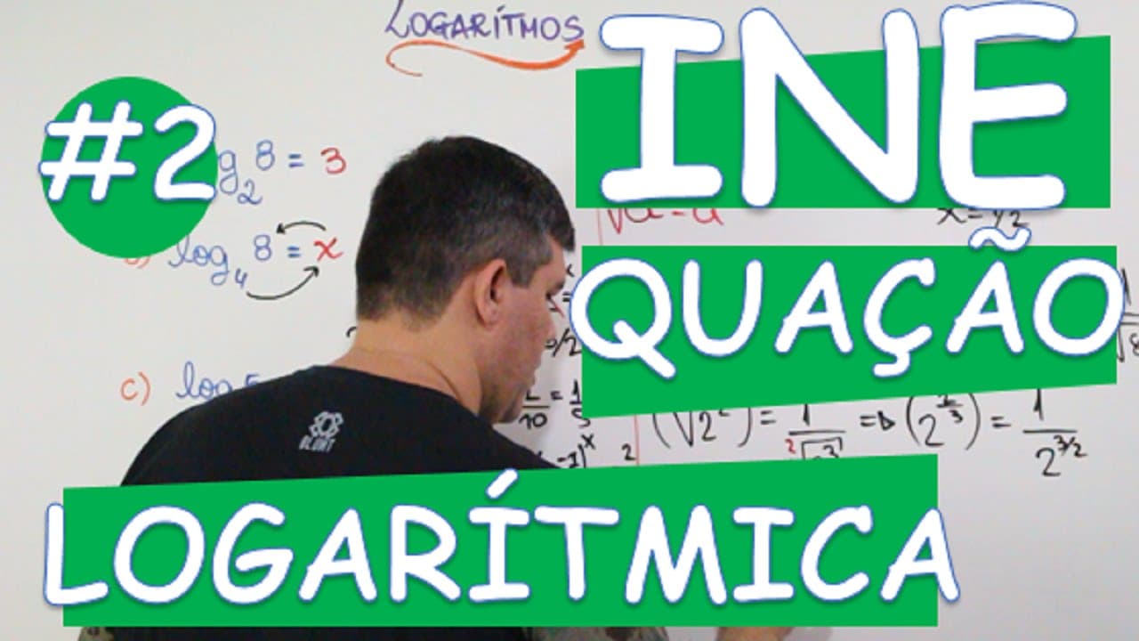 Thumbnail: LOGARITMO : INEQUAÇÃO LOGARÍTMICA #2