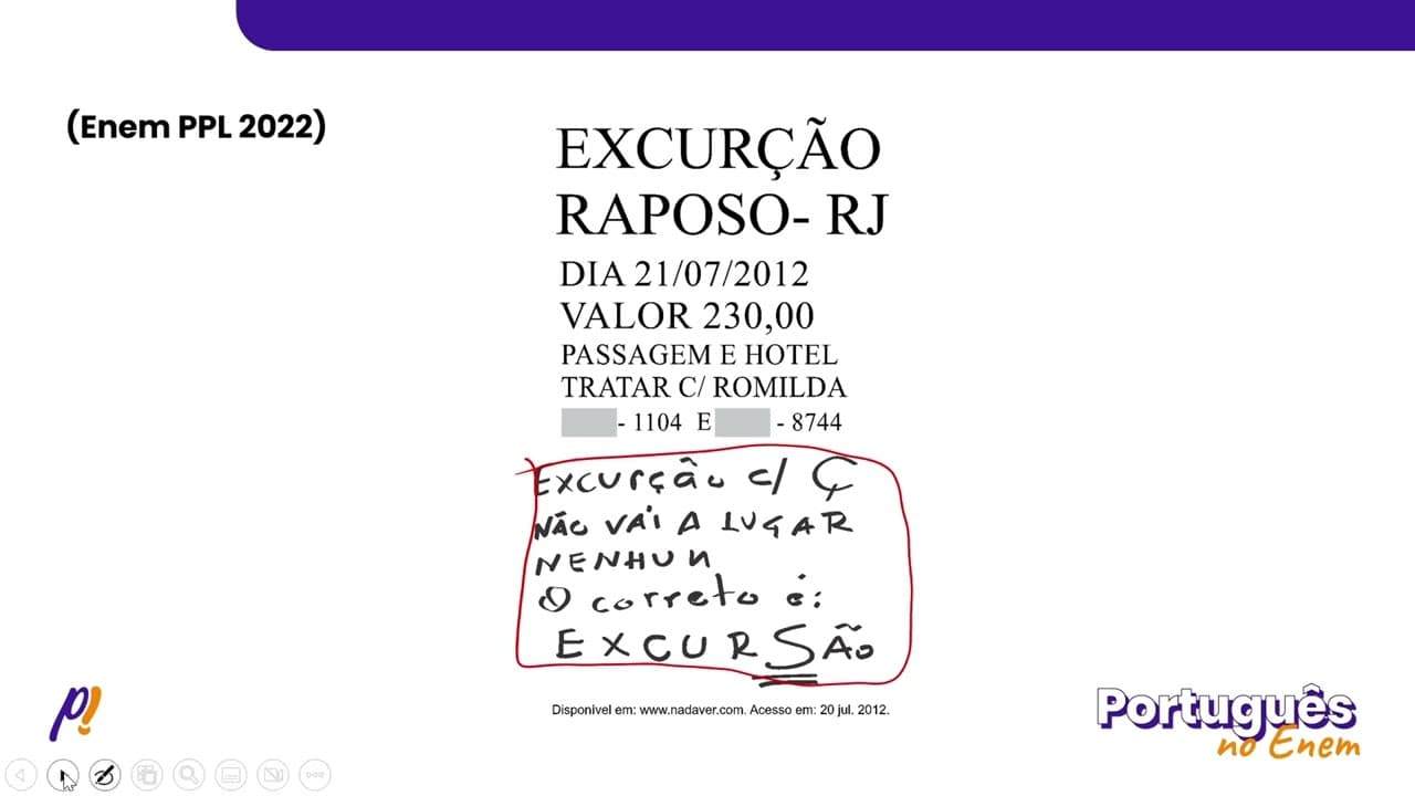 Thumbnail: ENEM PPL 2022 - ESTUDOS DA LÍNGUA | Esse cartaz tem como função social conquistar clientes para...