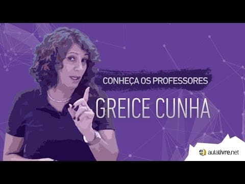 Thumbnail da aula: Conheça os Professores #23 - Greice Cunha - Literatura - Parnasianismo