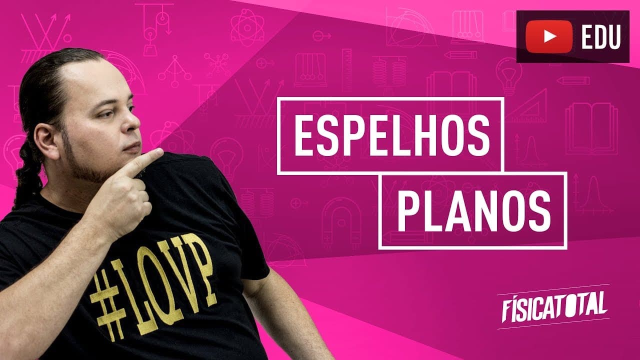 Thumbnail: òptica | Reflexão em espelhos planos | ENEM e vestibulares