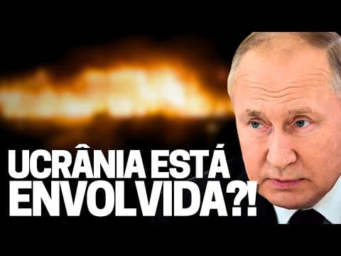Thumbnail da aula: Entenda o at@que à Rússia! Causas e consequências! Ucrania envolvida? Putin: “eles pagarão”!