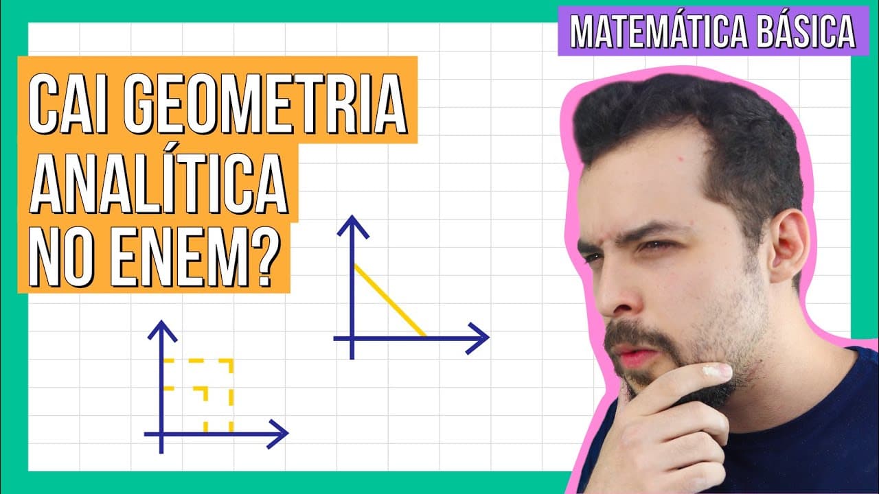 Thumbnail: GEOMETRIA ANALÍTICA: plano cartesiano, álgebra linear e fórmulas | CURSO DE MATÉMÁTICA BÁSICA