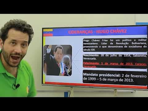 Thumbnail da aula: Geografia - Venezuela - a vida num país em colapso - as lideranças