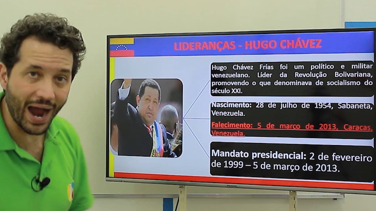 Thumbnail: Geografia - Venezuela - a vida num país em colapso - as lideranças