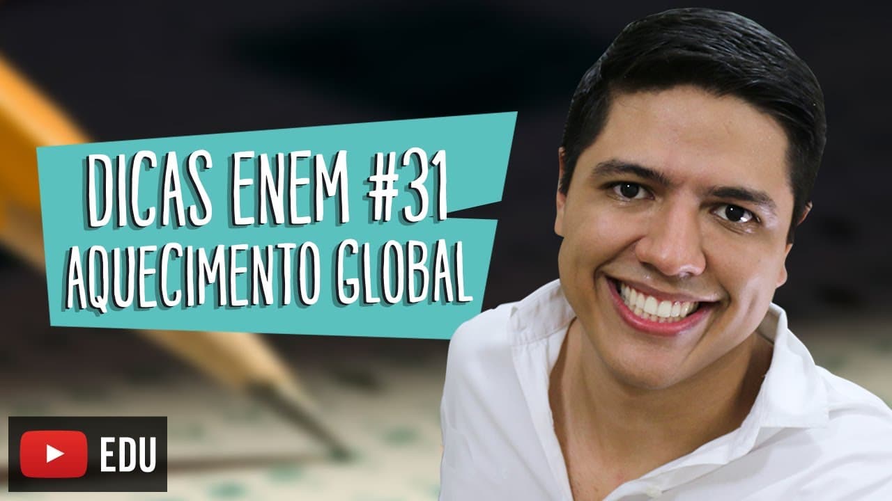 Thumbnail: AQUECIMENTO GLOBAL -  DICA ENEM BIOLOGIA #31 - Prof. Kennedy Ramos