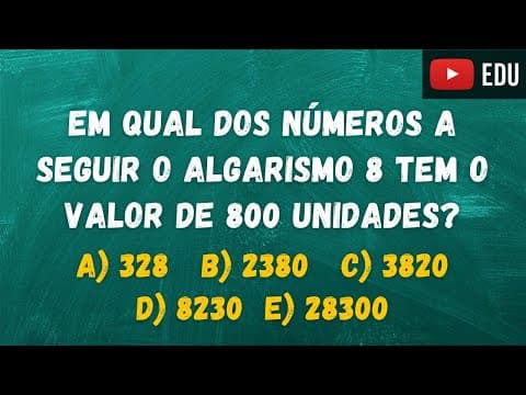 Thumbnail da aula: Classe e Ordem dos Números - Professora Angela