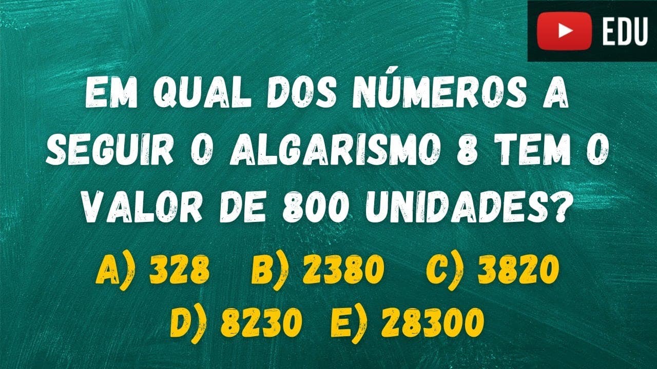 Thumbnail: Classe e Ordem dos Números - Professora Angela