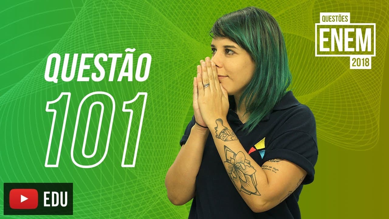 Thumbnail: ENEM 2018 | Nomenclatura | Questão 101 (caderno amarelo)