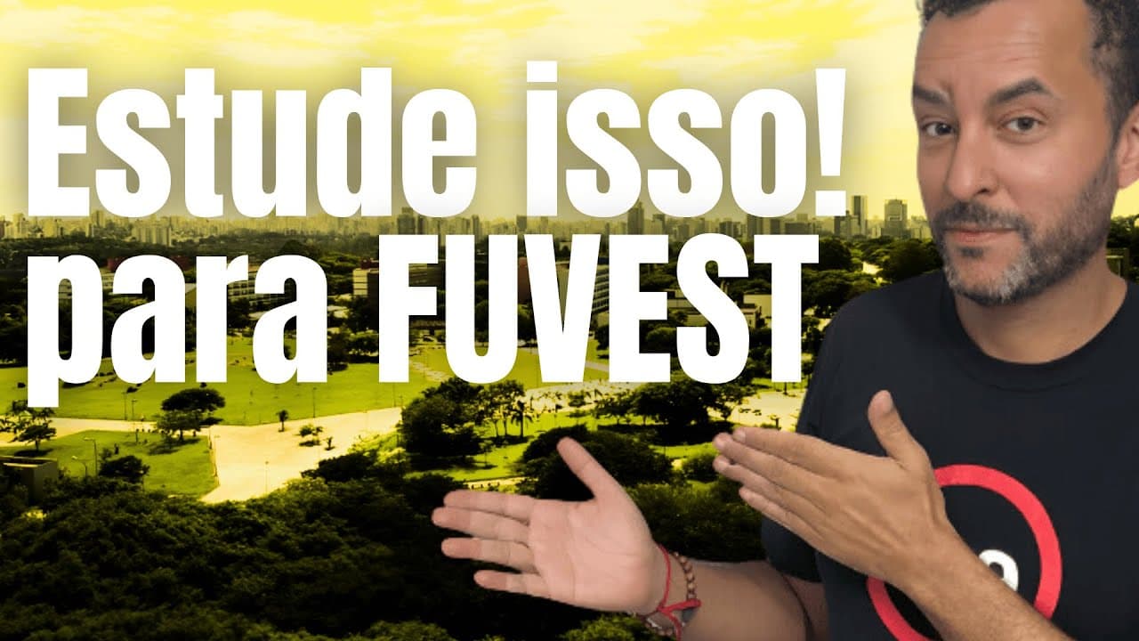 Thumbnail: O QUE FOCAR EM GEOGRAFIA PARA FUVEST