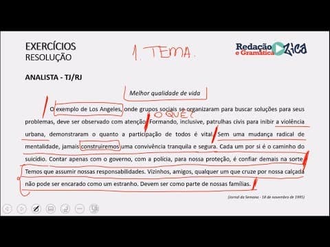 Thumbnail da aula: INTERPRETAÇÃO E COMPREENSÃO TEXTUAL (RESOLUÇÃO DE EXERCÍCIOS) - Profa. Pamba