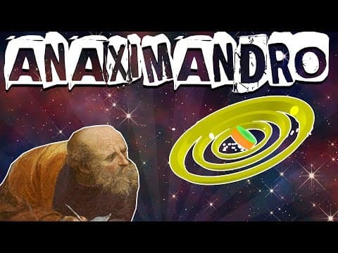 Thumbnail da aula: ANAXIMANDRO DE MILETO, O ÁPEIRON E A TERRA CILÍNDRICA.
