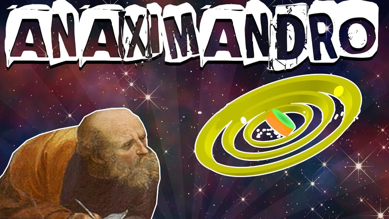 Thumbnail: ANAXIMANDRO DE MILETO, O ÁPEIRON E A TERRA CILÍNDRICA.