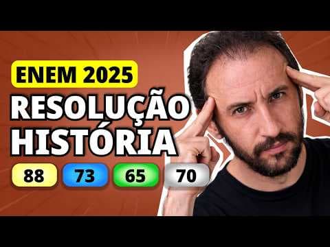 Thumbnail da aula: ENEM 2025 HISTÓRIA – Questão 88 | Entre esses preconceitos estava o canibalismo. A prática não era