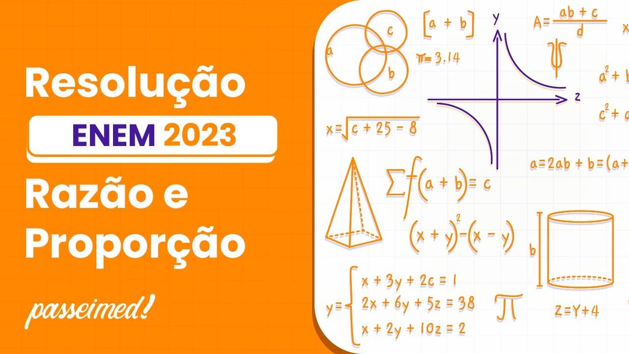 Thumbnail: ENEM 2023 - RAZÃO E PROPORÇÃO | Entre maratonistas, um parâmetro utilizado é o de economia...