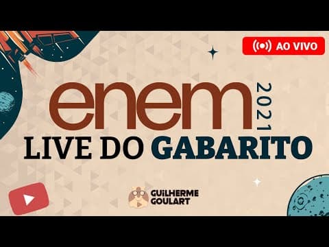 Thumbnail da aula: ⭐GABARITO ENEM 2021