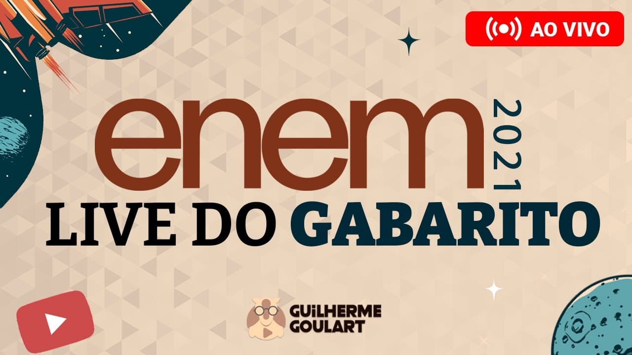 Thumbnail: ⭐GABARITO ENEM 2021