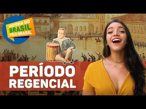 Thumbnail da aula: PERÍODO REGENCIAL: ENTENDA DE UMA VEZ POR TODAS (Débora Aladim)