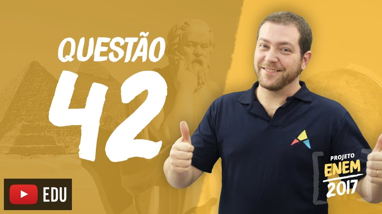 Thumbnail: Enem 2016 - Ciências Humanas | Questão 42 (Caderno Branco)