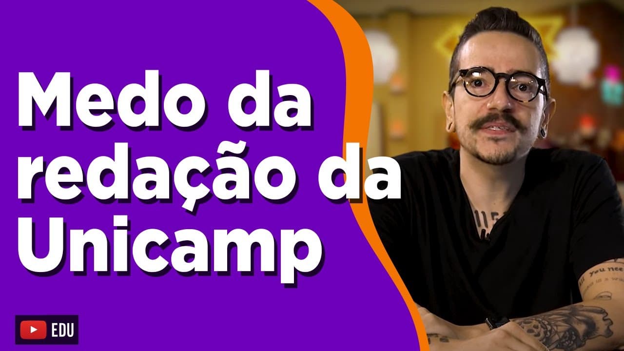 Thumbnail: Por que você não deve ter medo da redação da Unicamp