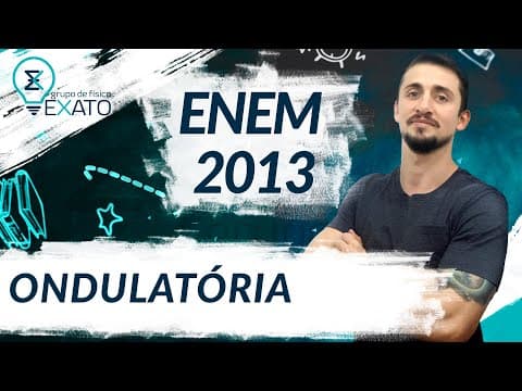 Thumbnail da aula: RESOLVIDA - (ENEM 2013) Uma manifestação comum das torcidas em estádios de futebol é a ola mexicana.