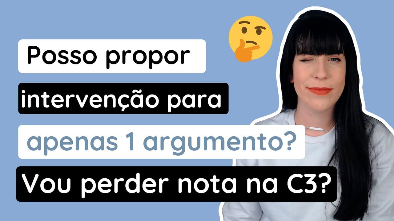 Thumbnail: Competência 3: como tirar nota máxima?