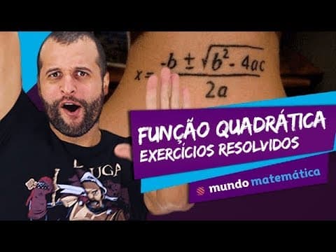 Thumbnail da aula: 💹 Função quadrática (4/4): Exercícios resolvidos - Matemática - ENEM