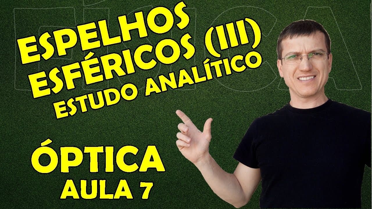 Thumbnail: Espelhos Esféricos: Equação de Gauss, Aumento Linear e Convenção de Sinais