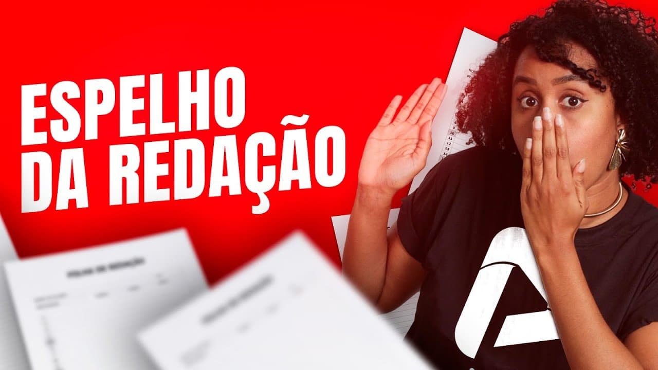 Thumbnail: SAÍRAM OS ESPELHOS DE REDAÇÃO DO ENEM 2024! SIGA ESSAS DICAS | Proenem