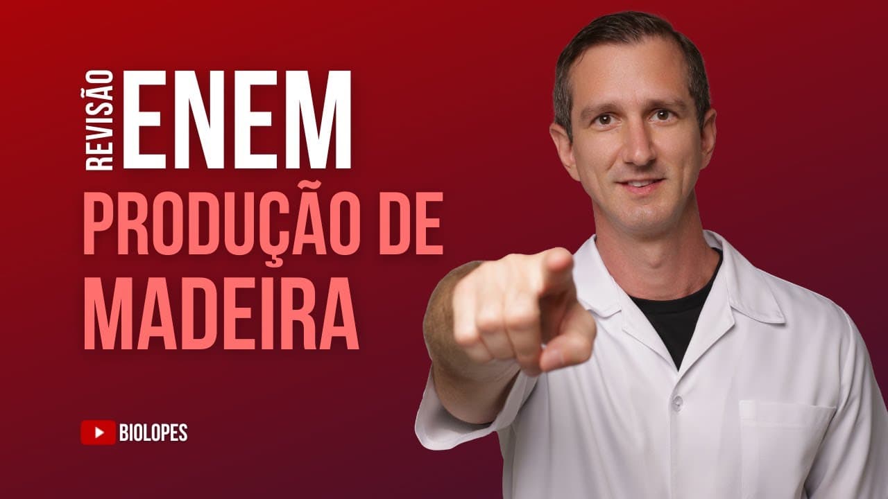 Thumbnail: ENEM (2021) – Com o objetivo de identificar a melhor espécie produtora de madeira para construção...