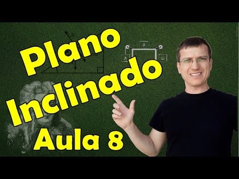 Thumbnail da aula: PLANO INCLINADO SEM ATRITO - DINÂMICA - AULA 8 - Prof. Marcelo Boaro