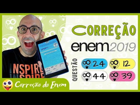 Thumbnail da aula: [CORREÇÃO DO ENEM] Questão 24 - Enem 2019 - Prova azul ▷ Blues da piedade