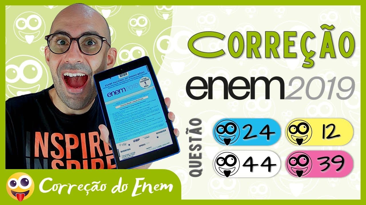 Thumbnail: [CORREÇÃO DO ENEM] Questão 24 - Enem 2019 - Prova azul ▷ Blues da piedade