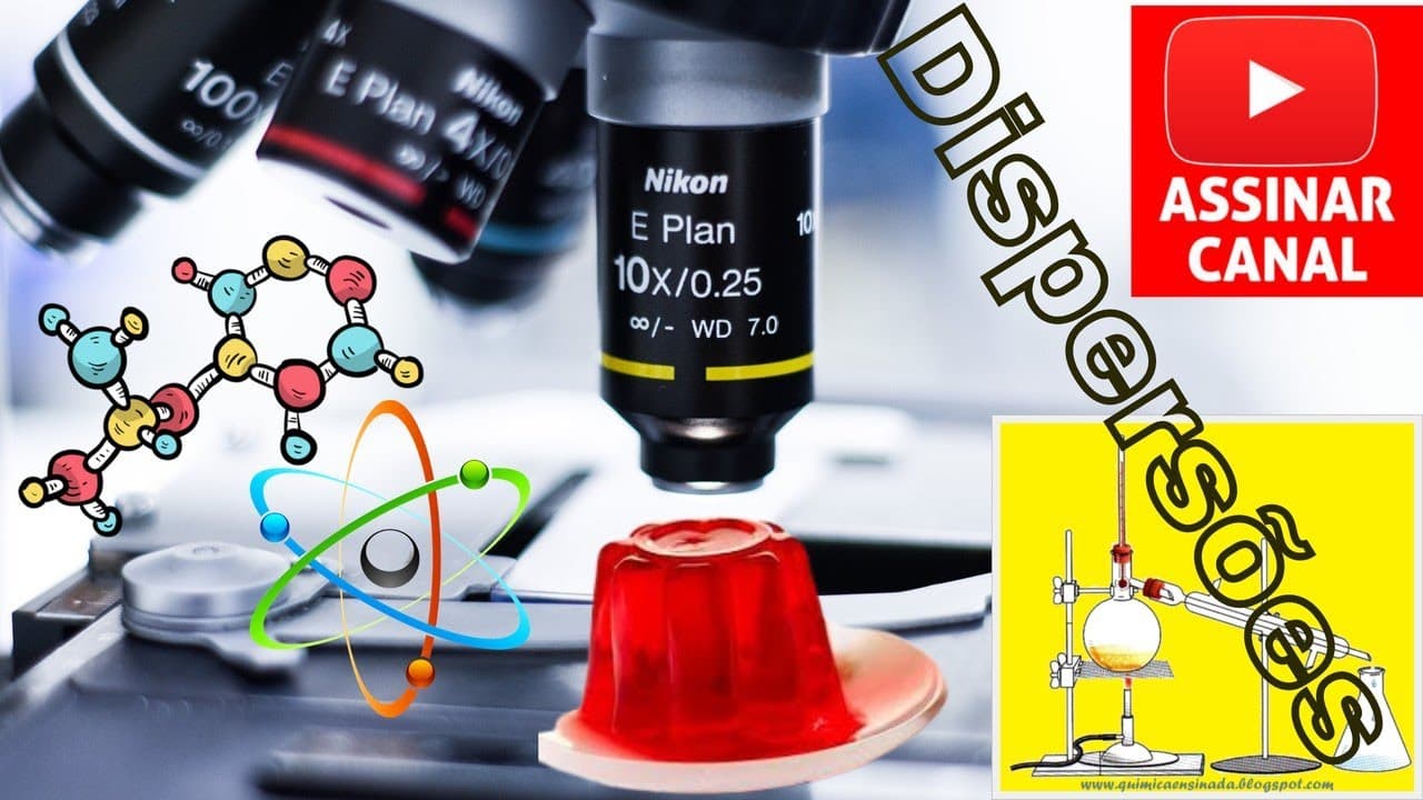 Thumbnail: Dispersões: Soluções, Coloides e Suspensões.