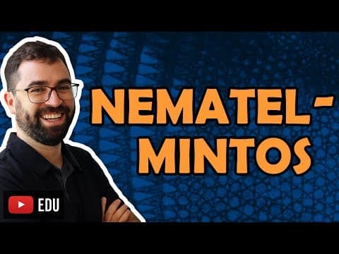 Thumbnail da aula: Nematelmintos - Aula 13, Módulo VI: Zoologia | Prof. Guilherme