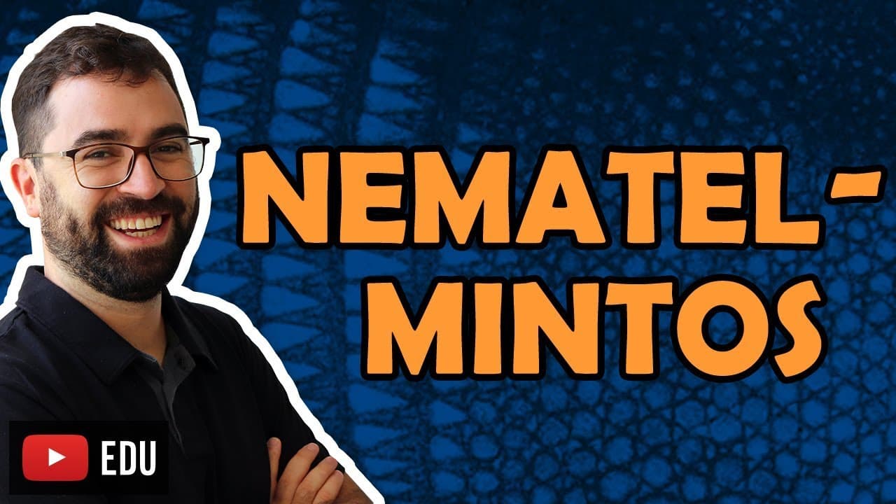 Thumbnail: Nematelmintos - Aula 13, Módulo VI: Zoologia | Prof. Guilherme