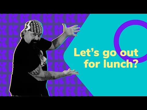 Thumbnail da aula: Let's go out for lunch? | Inglês 2.0 | Kultivi