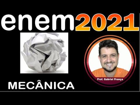 Thumbnail da aula: ENEM2021 No seu estudo sobre a queda dos corpos, Aristóteles afirmava que se abandonarmos corpos