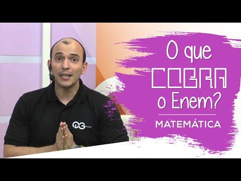 Thumbnail da aula: Matemática - O que  o Enem cobra?