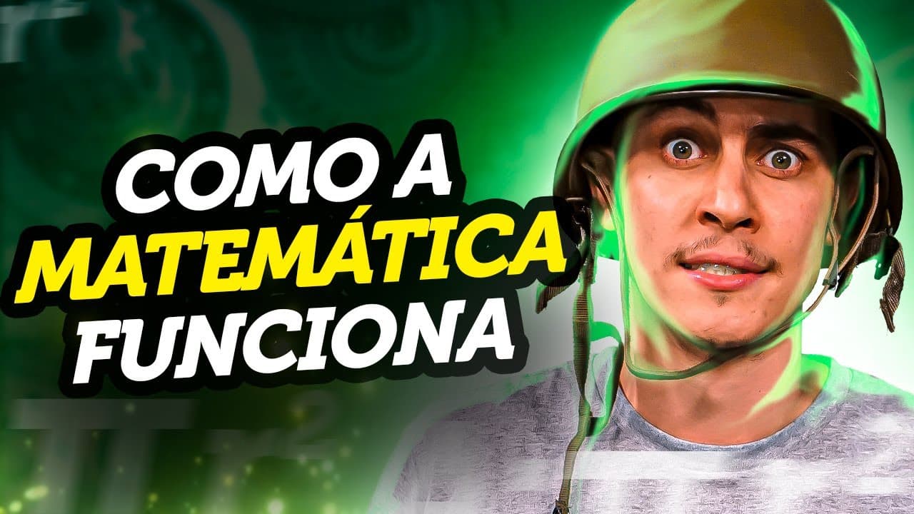 Thumbnail: Como APRENDER MATEMÁTICA e NÃO ESQUECER