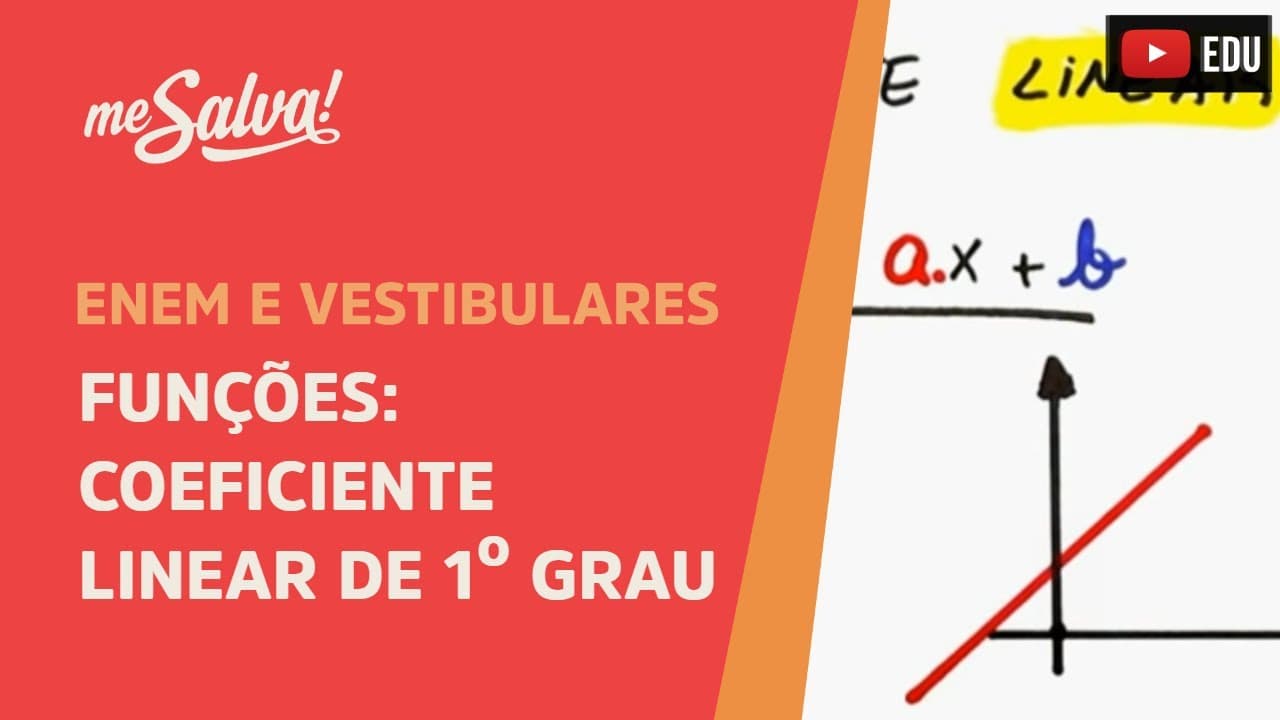 Thumbnail: Funções: Coeficiente Linear das Funções de 1º grau | Me Salva!
