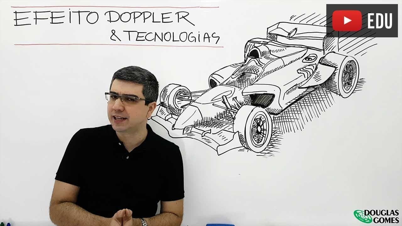 Thumbnail: Entenda o Efeito Doppler e aprenda uma nova fórmula