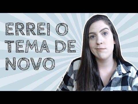 Thumbnail da aula: Análise do TEMA da redação | Enem 2018