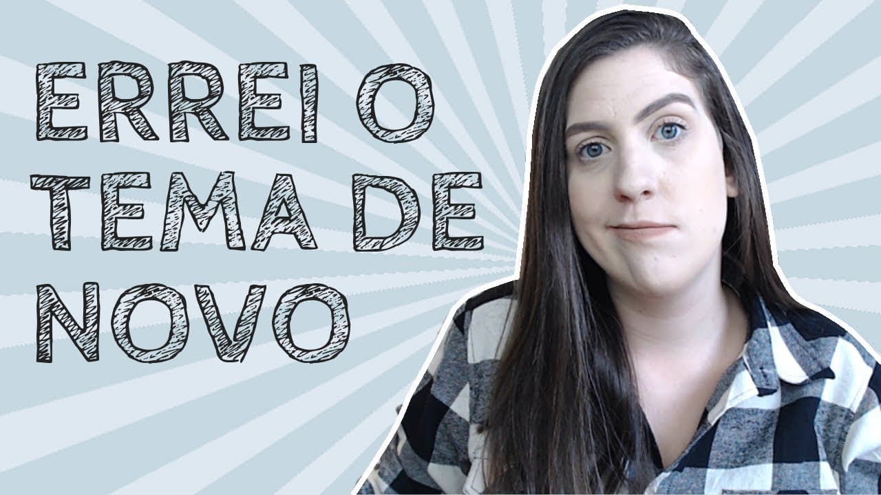 Thumbnail: Análise do TEMA da redação | Enem 2018
