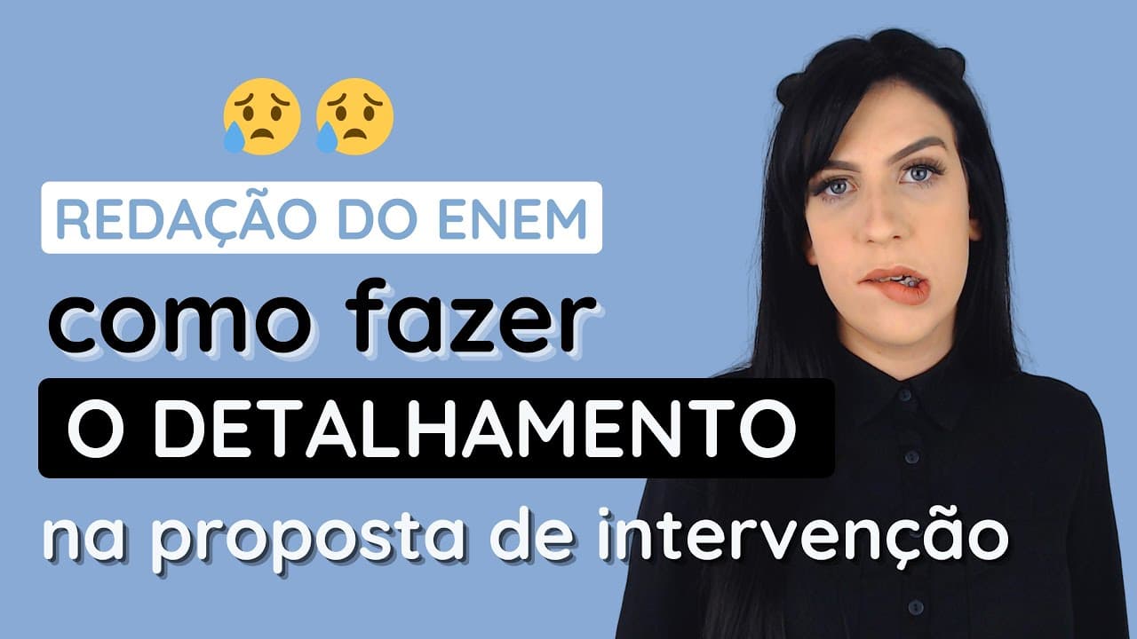 Thumbnail: Como fazer proposta de intervenção na redação do Enem?