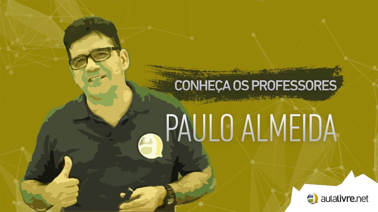 Thumbnail: Conheça os Professores #09 - Paulo Almeida - História do Brasil - Jânio Quadros e João Goulart