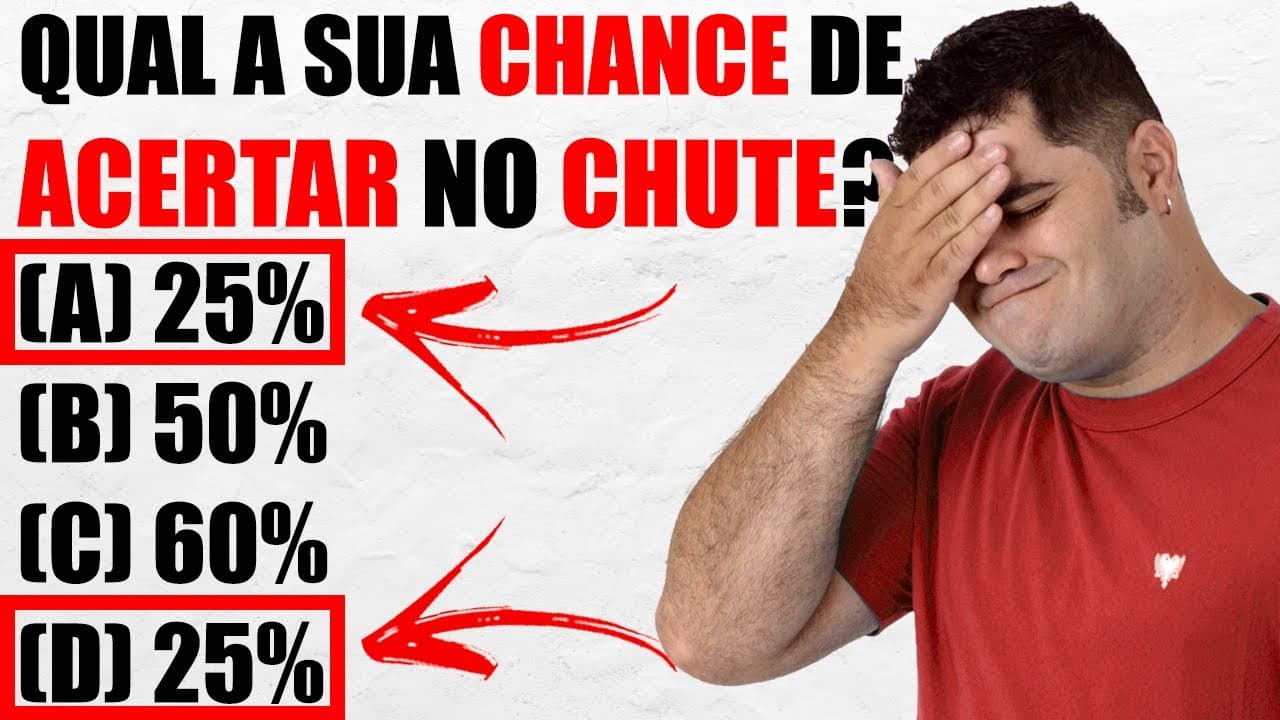 Thumbnail: 🔥 PROBABILIDADE PARADOXAL OU PARADOXO PERCENTUAL 🤯 Para Explodir Seu Cérebro! Você Consegue?