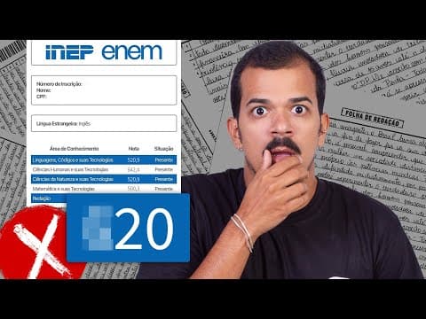 Thumbnail da aula: Corrigindo uma Redação do Enem 2022 | Proenem