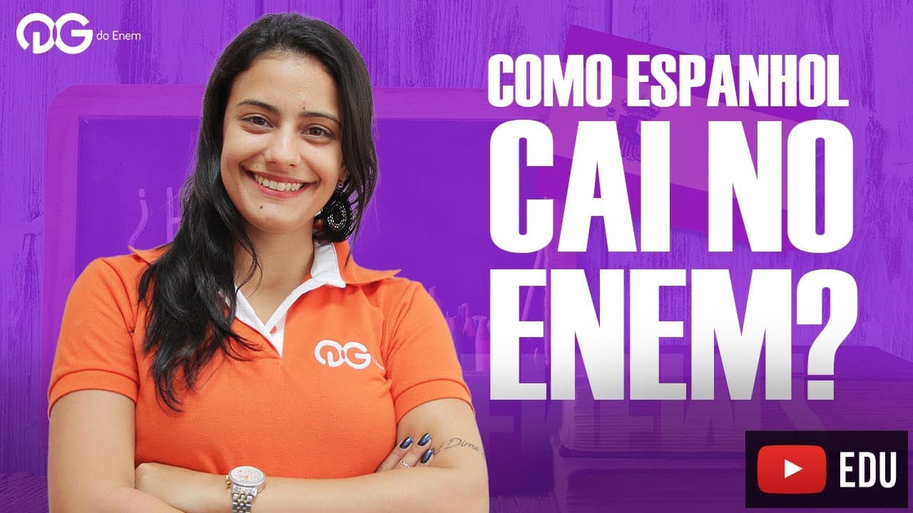 Thumbnail: Como é a prova de Espanhol no ENEM - Curso Completo