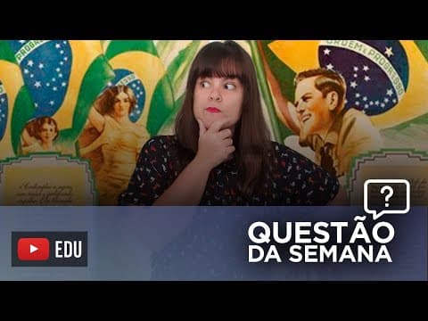 Thumbnail da aula: ERA VARGAS NO ENEM | ESTADO NOVO #enem #vestibular #eravargas