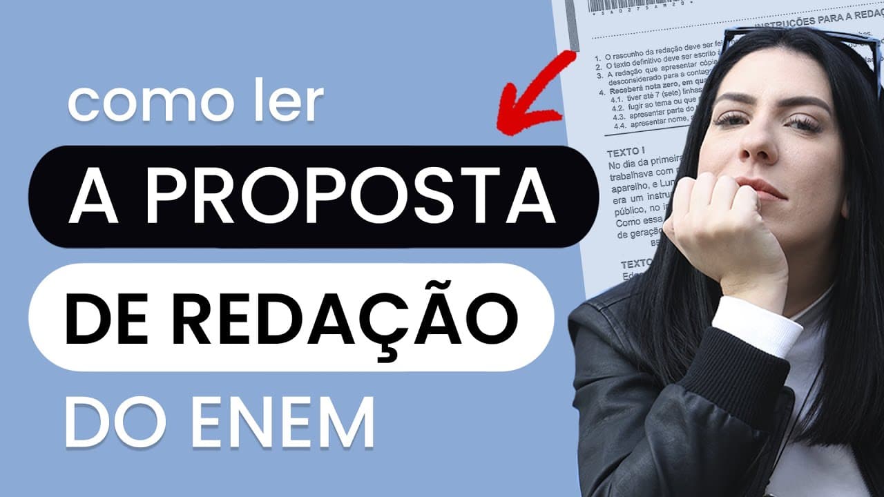 Thumbnail: Como interpretar a proposta de redação do Enem?